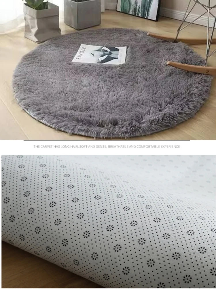 Round Carpet Living Room